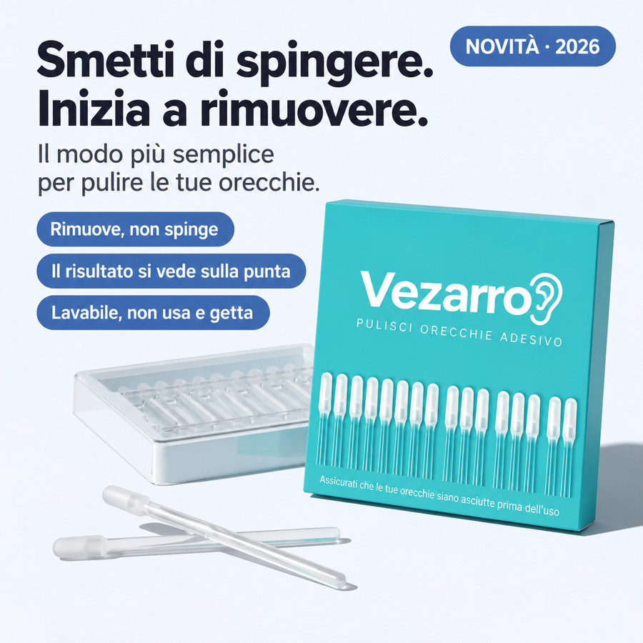 Vezarro Pro® Pulitore per Orecchie Adesivo